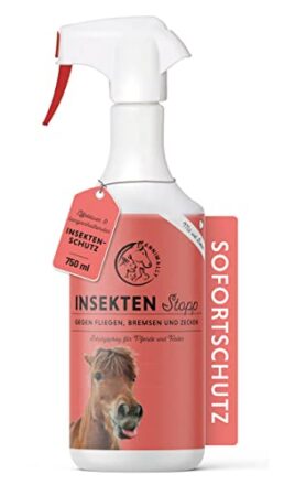 Annimally Insektenspray Pferd 0,75l - Fliegenspray für den sofortigen Schutz gegen Fliegen, Bremsen & Mücken - Insektenschutz Spray für Pferde - Pferdezubehör & Pferdepflege  